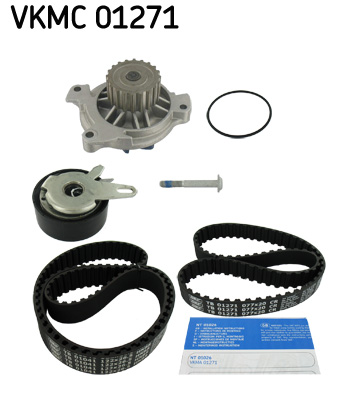 Pompa acqua + Kit cinghie dentate - VKMC 01271 SKF